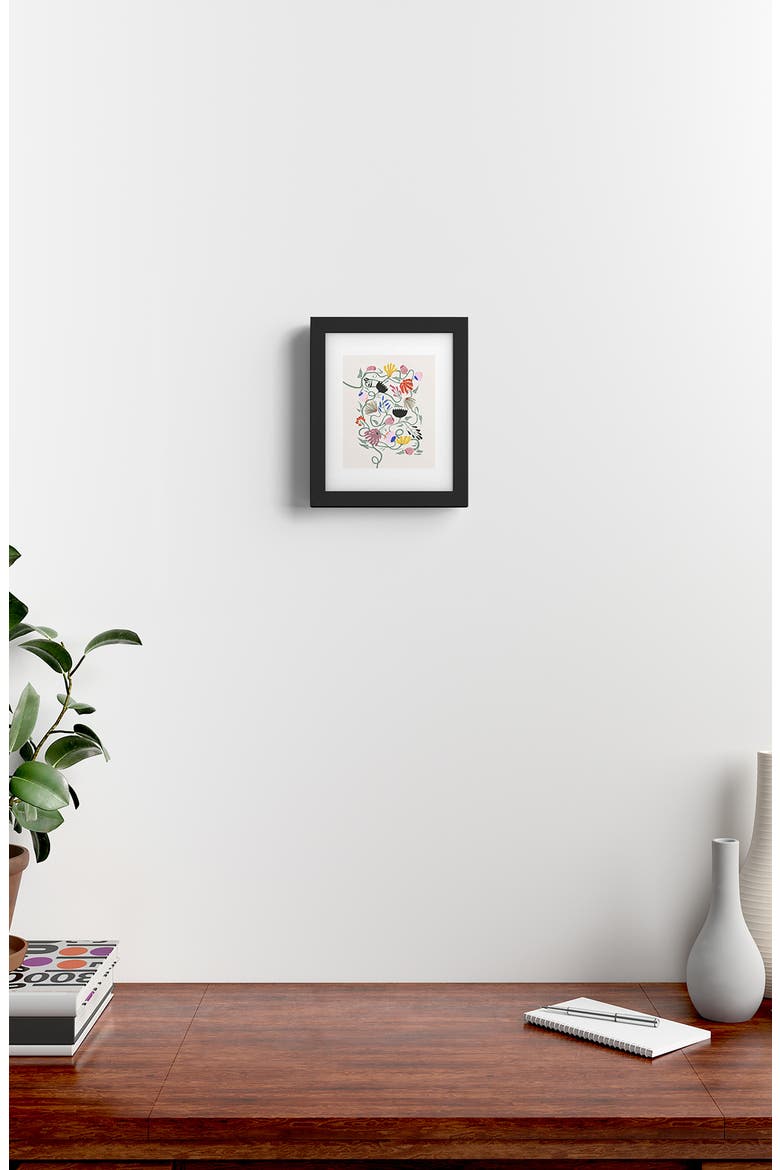 Frances Floral Framed Art Print, Alternate, color, MULTI