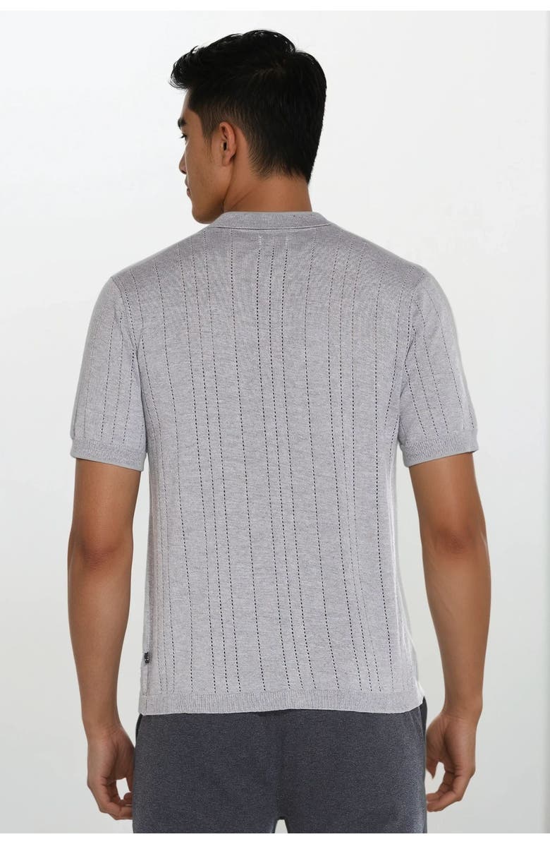 Ledger & Ford Coronado Knit Shirt, Alternate, color, Grey