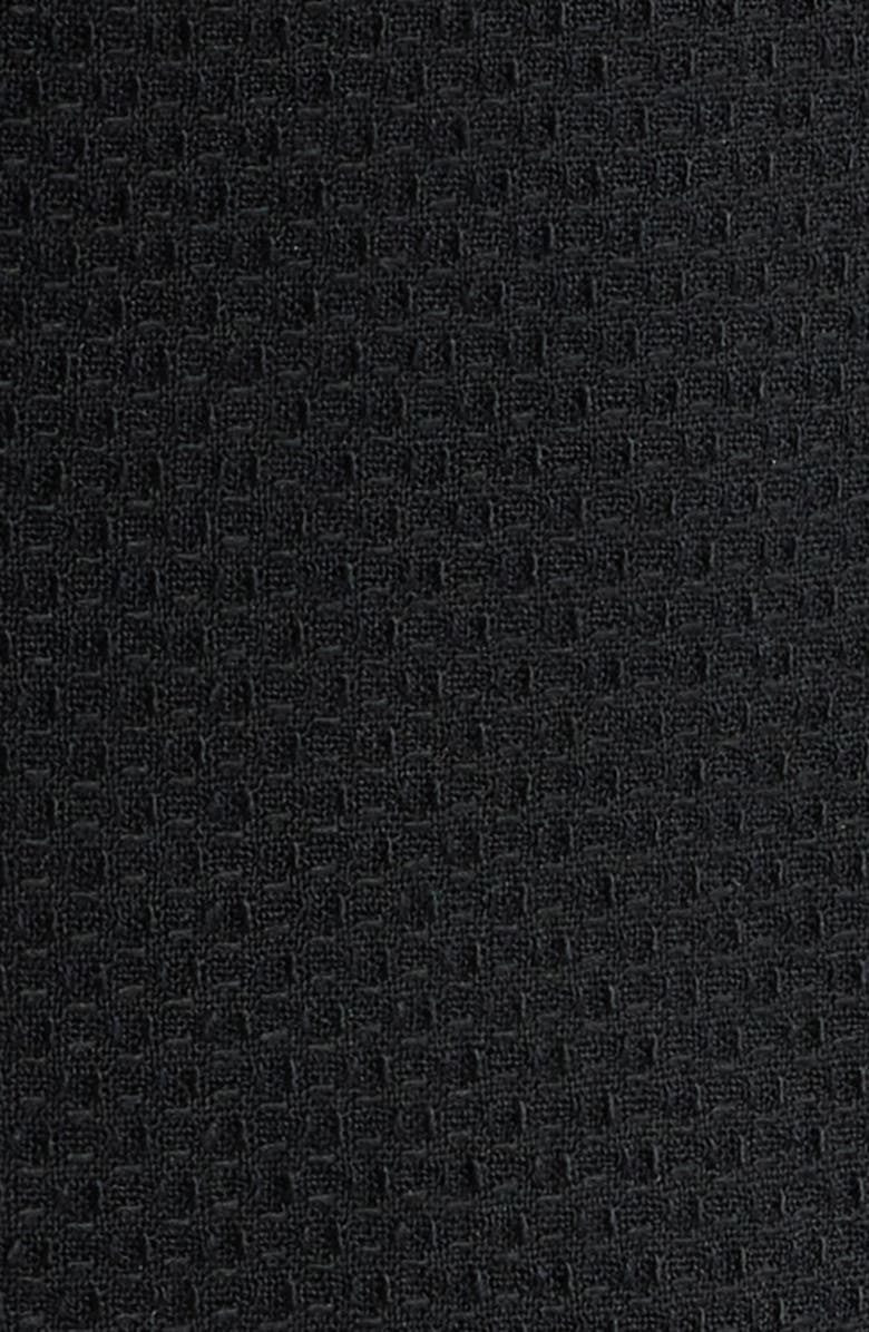 AllSaints Rawdon Slim Fit Peak Lapel Textured Wool & Viscose Blend Sport Coat, Alternate, color, Black