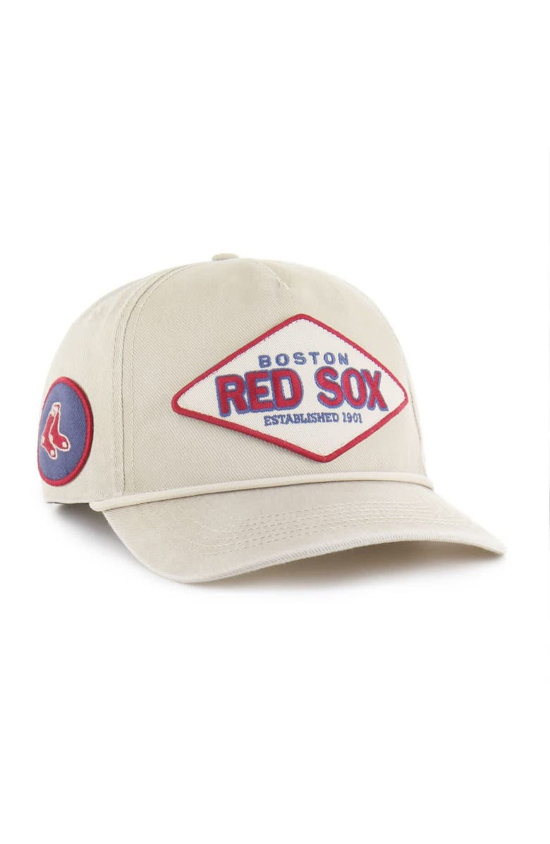'47 Men's '47 Khaki Boston Red Sox Cairn Hitch Adjustable Hat, Main, color, Khaki