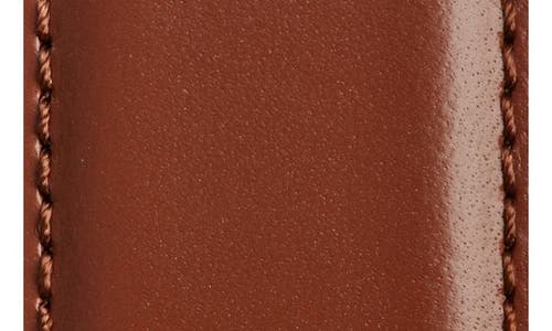 Nordstrom Travis Leather Belt In Tan Chestnut