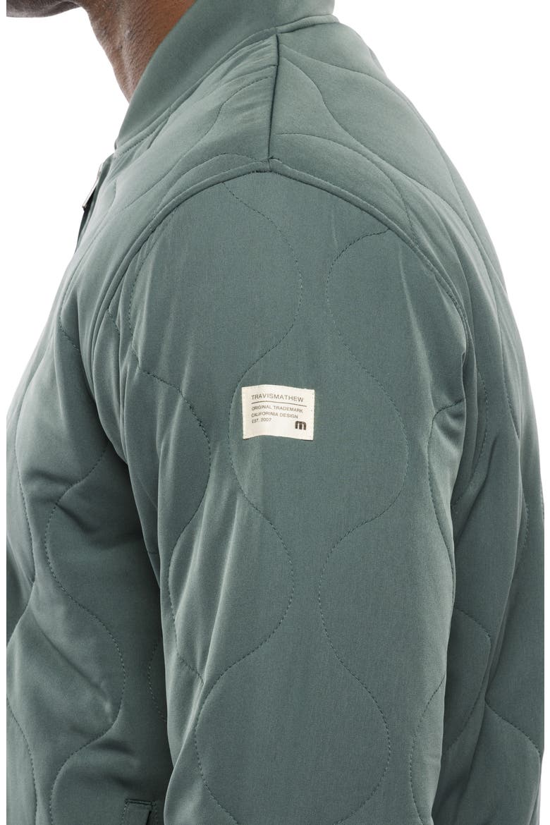 Come What May Quilted Jacket, Alternate, color, BALSAM GREEN