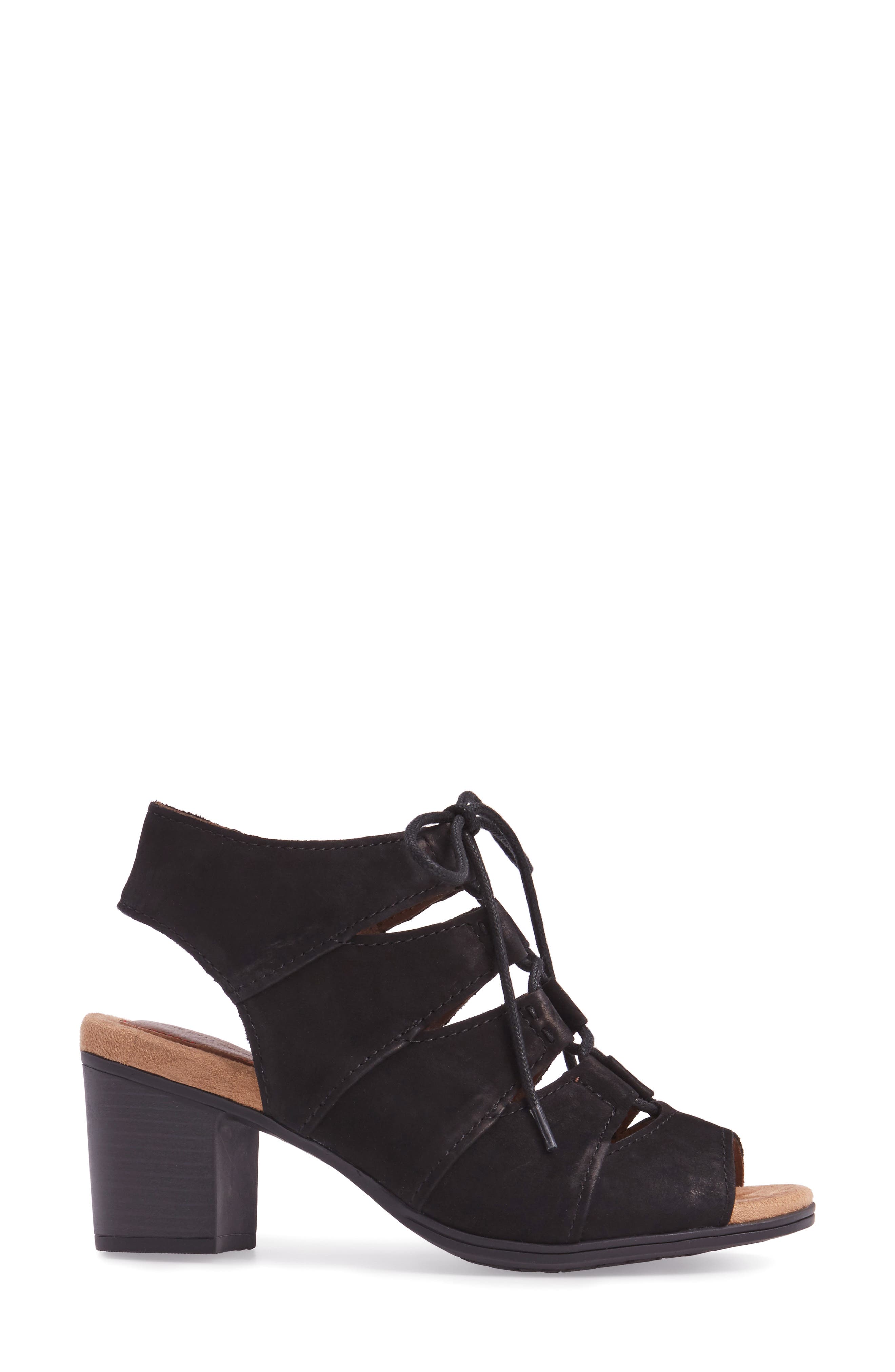 Rockport Cobb Hill Hattie Lace-Up Sandal, Alternate, color, 