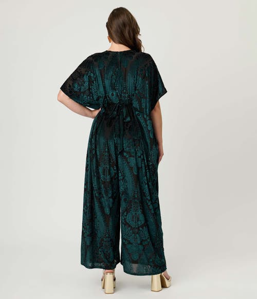 Unique Vintage Caftan Jumpsuit In Multi