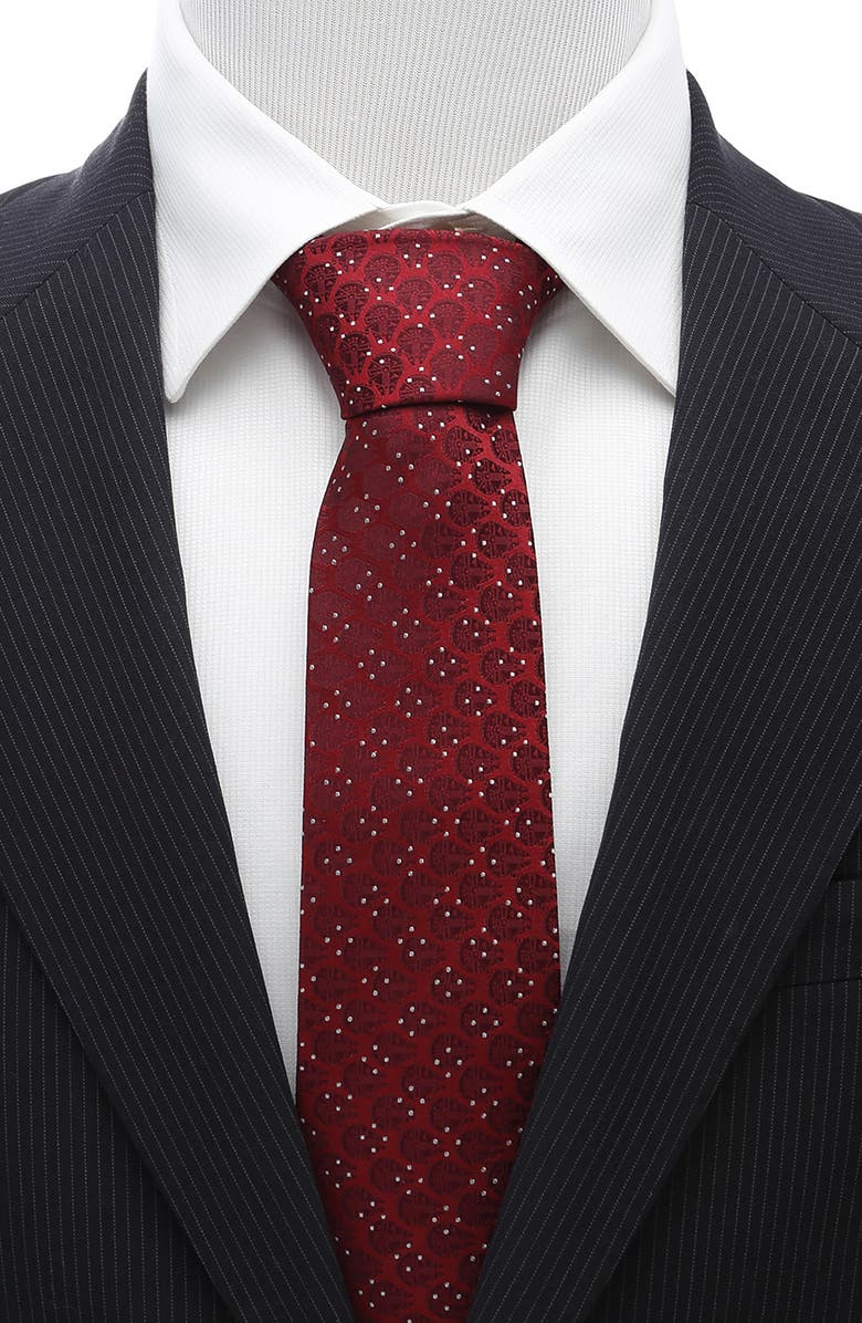 Cufflinks, Inc. Star Wars<sup>™</sup> - Millennium Falcon Dot Silk Tie, Alternate, color, Red
