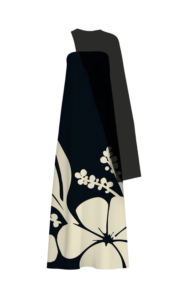 DIARRABLU Tubi Twa Strapless Dress Ula Noir, Alternate, color, Ula Noir