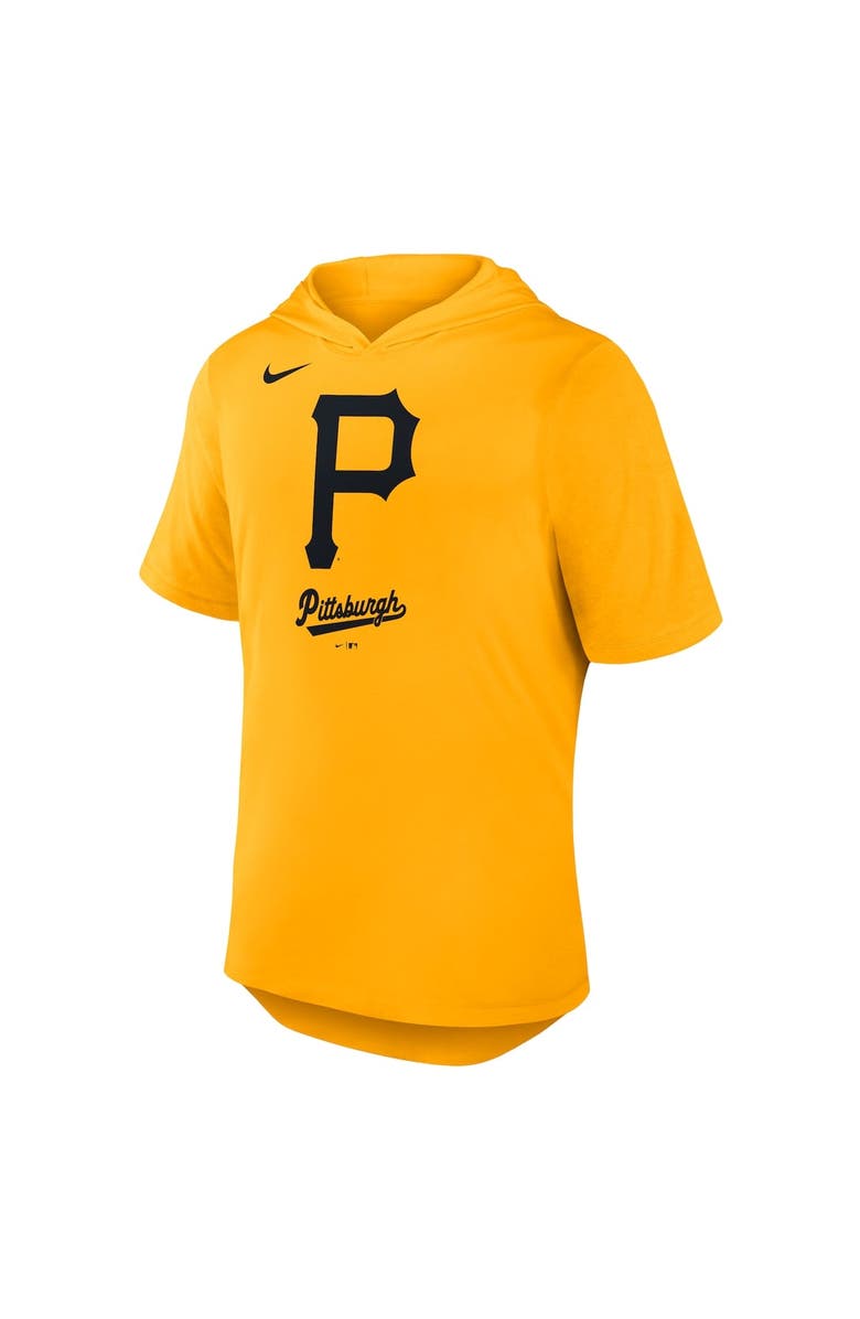 Nike Men's Nike Gold Pittsburgh Pirates Tri-Blend Hoodie T-Shirt, Alternate, color, Gold