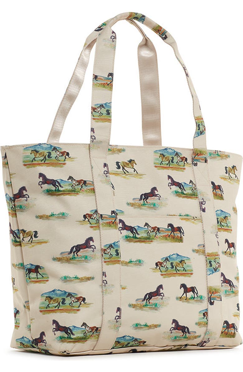TRVL Design Wild Horses XL Tote, Alternate, color,
