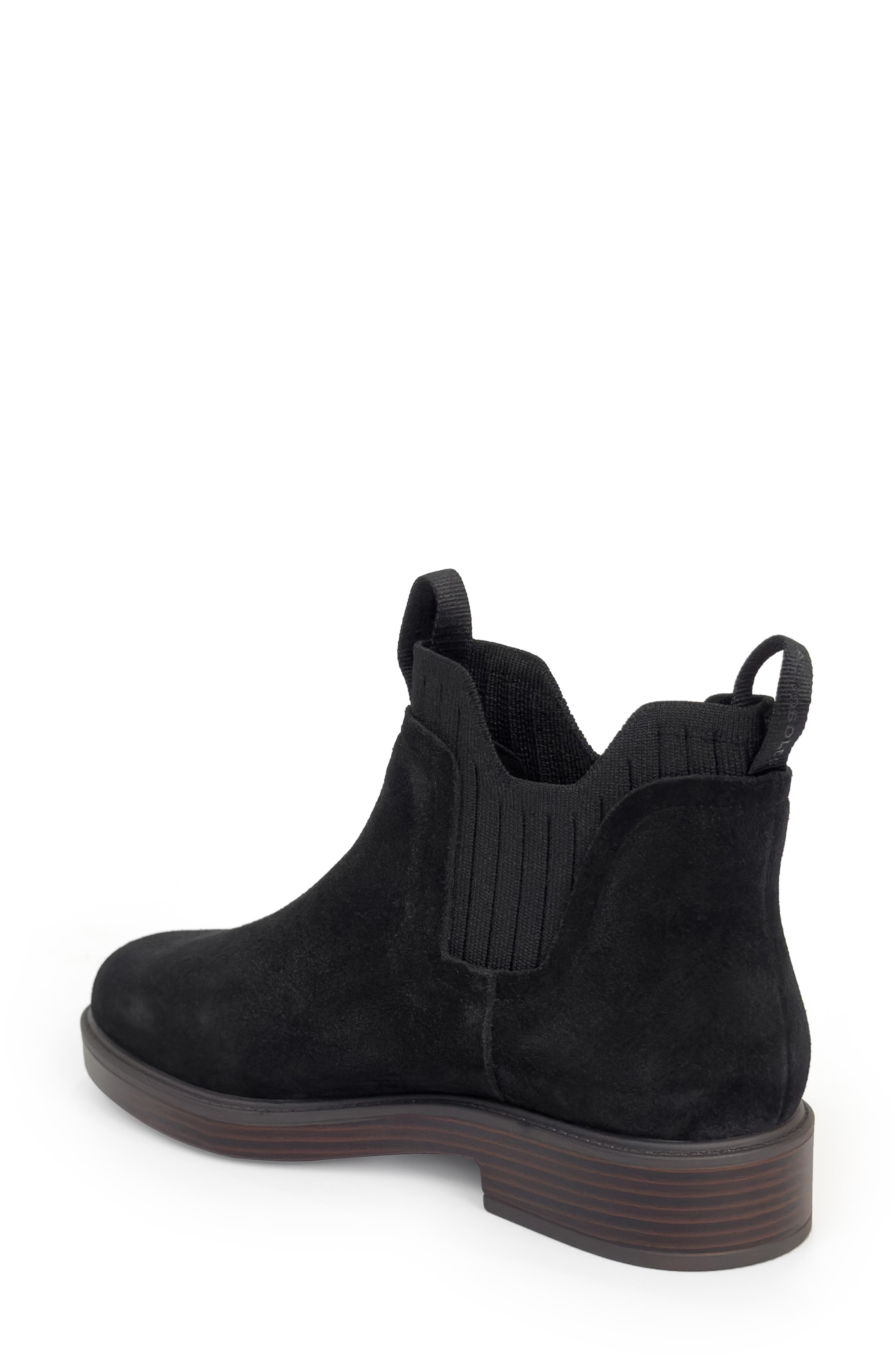 Aerosoles Pressly Chelsea Boot, Alternate, color, Black Suede
