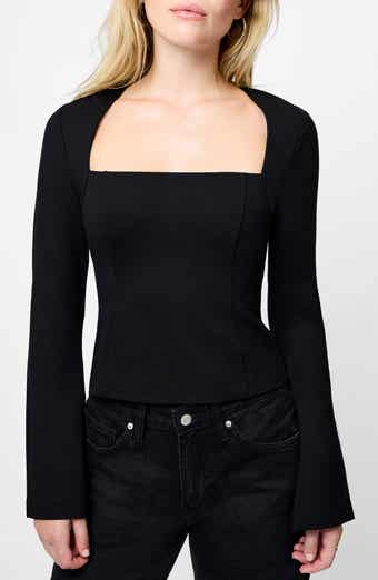 French Connection Cleo Square Neck Top
