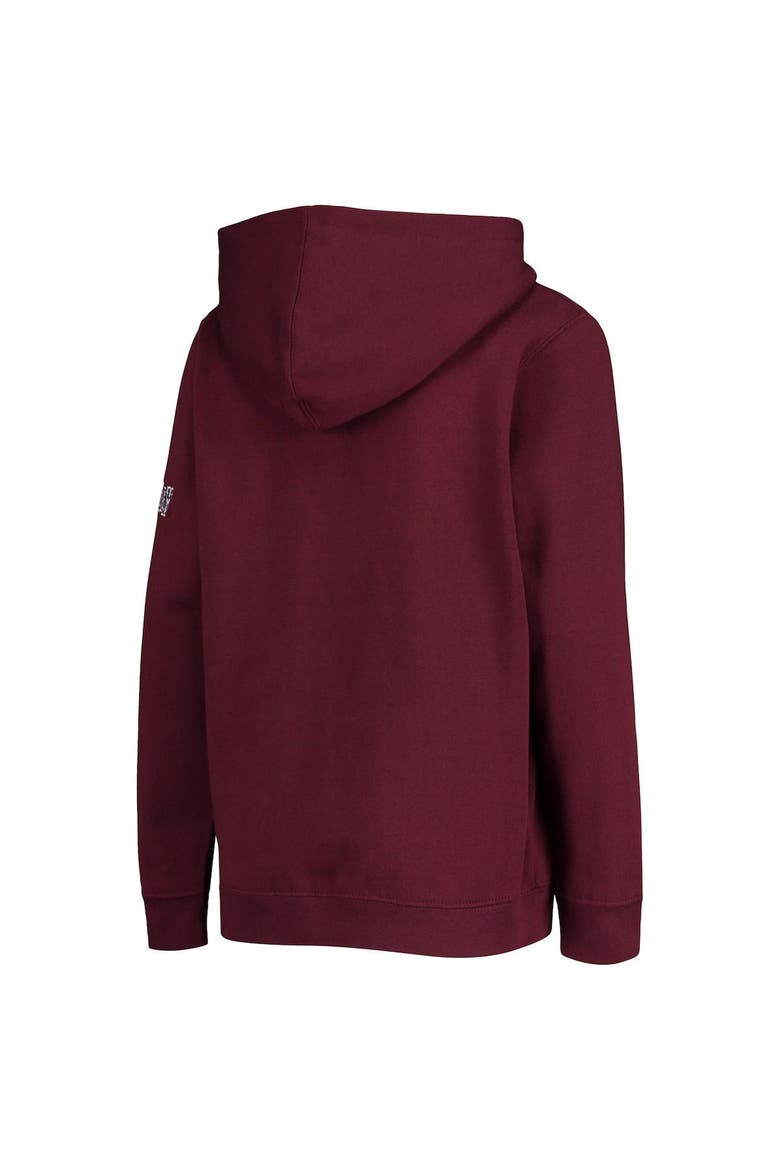 Youth Maroon Texas A&M Aggies Big Logo Pullover Hoodie, Alternate, color, Maroon