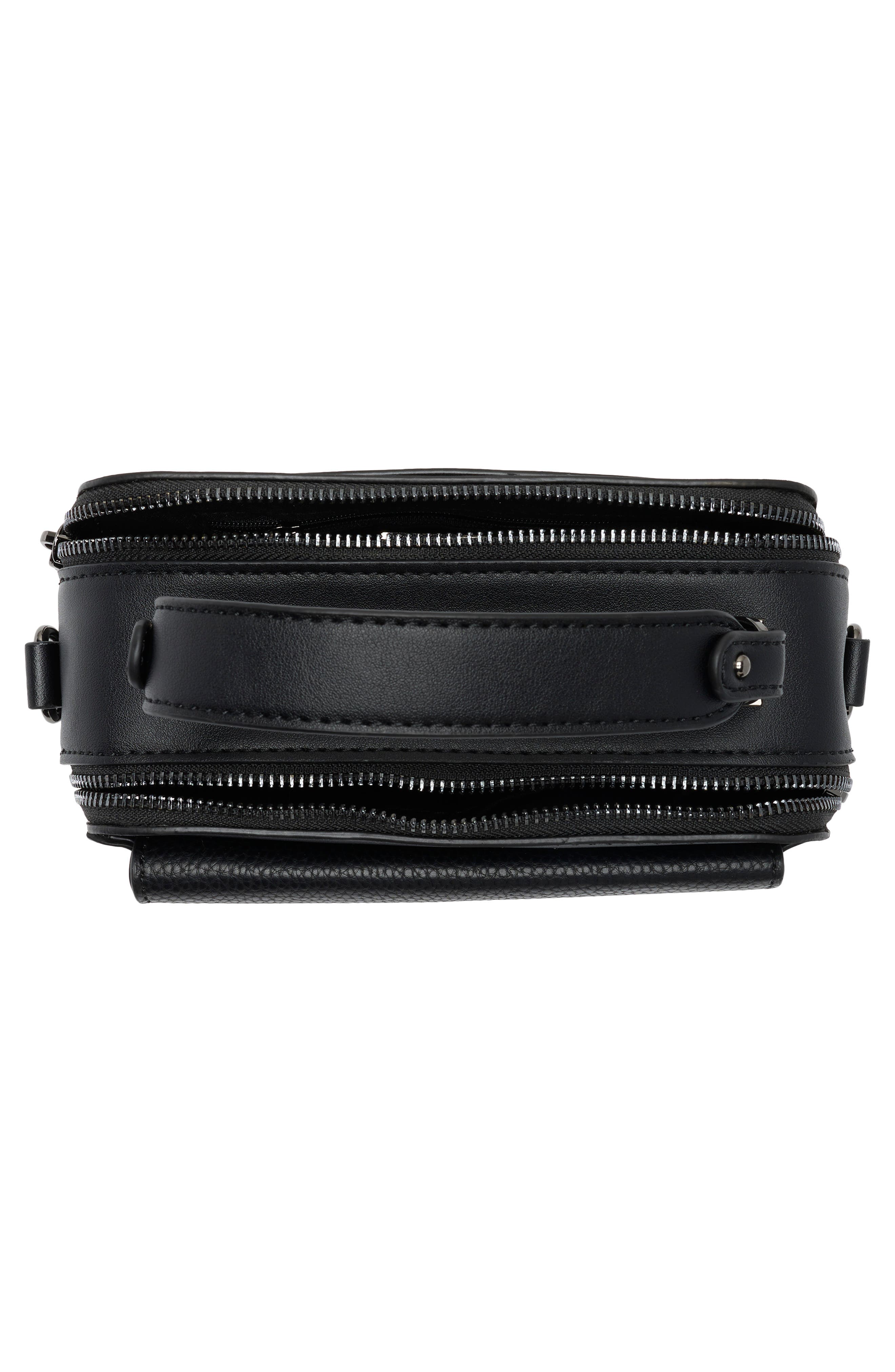 Steve Madden Clarke Crossbody Bag, Alternate, color, Black Pebble