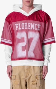 mnml Layered Jersey Hoodie