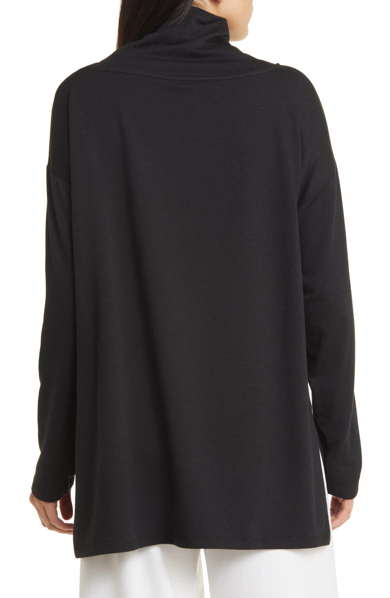 Eileen Fisher Cowl Neck Long Sleeve Tunic, Alternate, color,