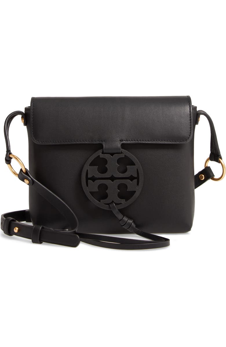 Tory Burch Miller Leather Crossbody Bag, Main, color,