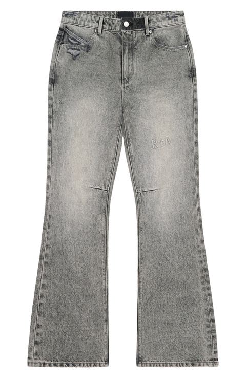 Mael Slim Flare Jeans (Stone Haze)