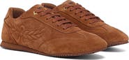 MCM Men's Federlite Lo Sneakers in Laurel Suede Leather