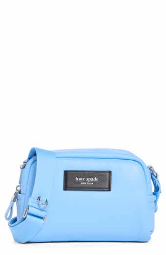 Kate Spade New York puffed small leather crossbody bag