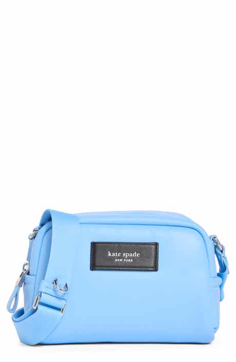 Kate Spade New York puffed small leather crossbody bag