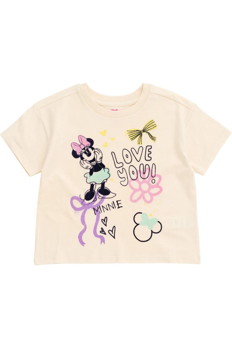 Minnie Mouse 3-Pack Short Sleeve T-Shirts, Alternate, color, Pink Ivory Lavender