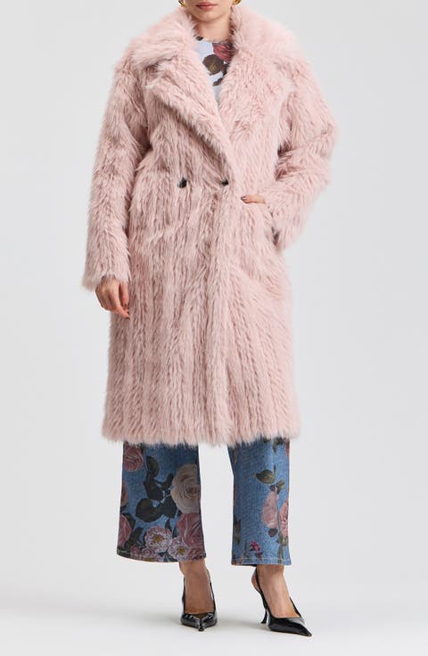 Maxi Faux Fur Coat