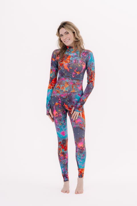 Women's Full-Body One-Piece Swimsuit - UPF 50+