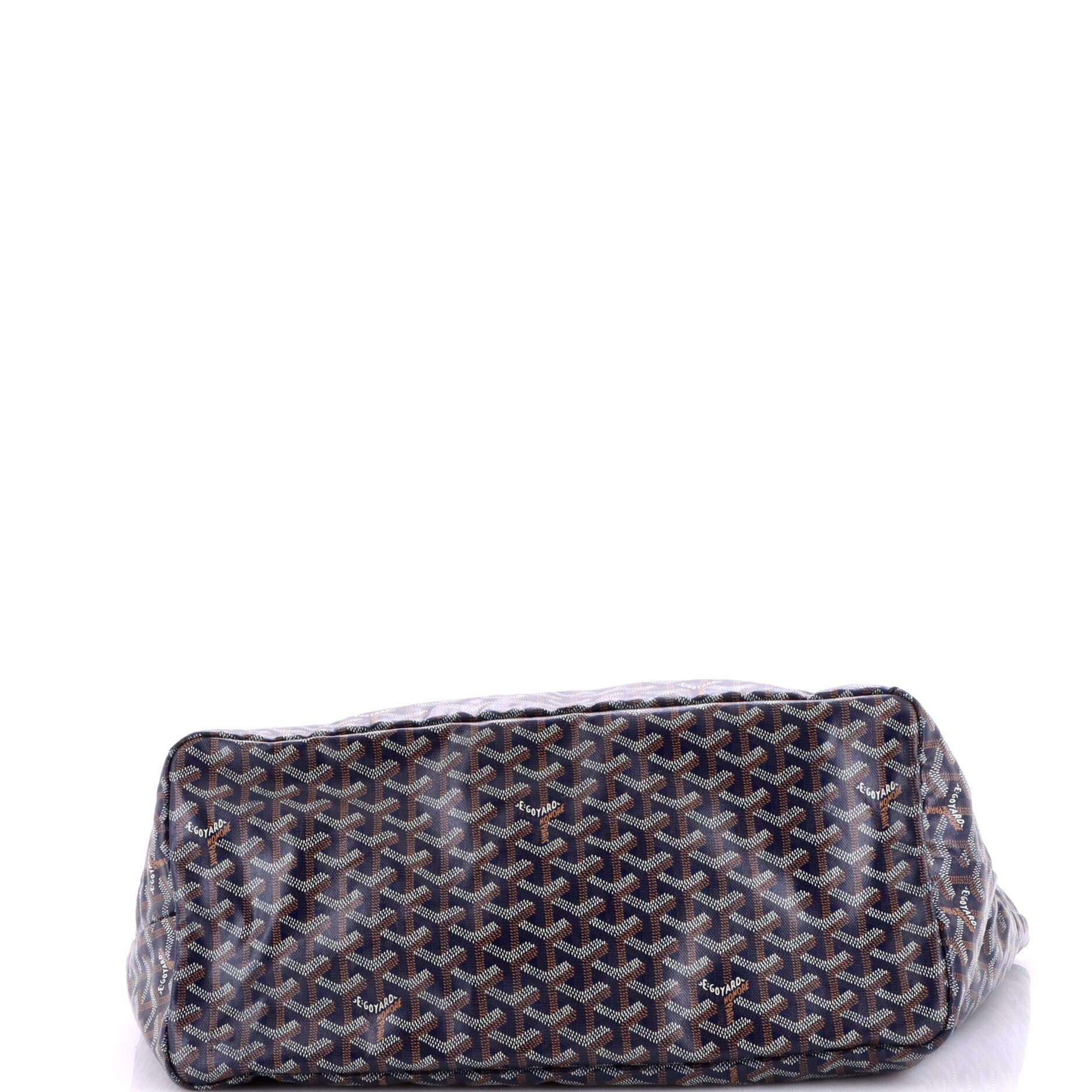 Pre-Owned Goyard Saint Louis Tote Coated Canvas GM, Alternate, color, Blue