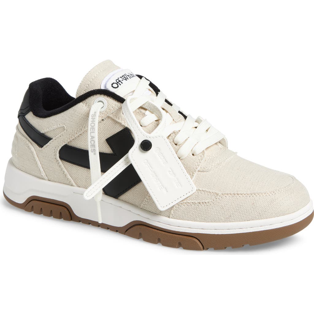 Off-white Slim Out Of Office Sneaker In Ivory - Black