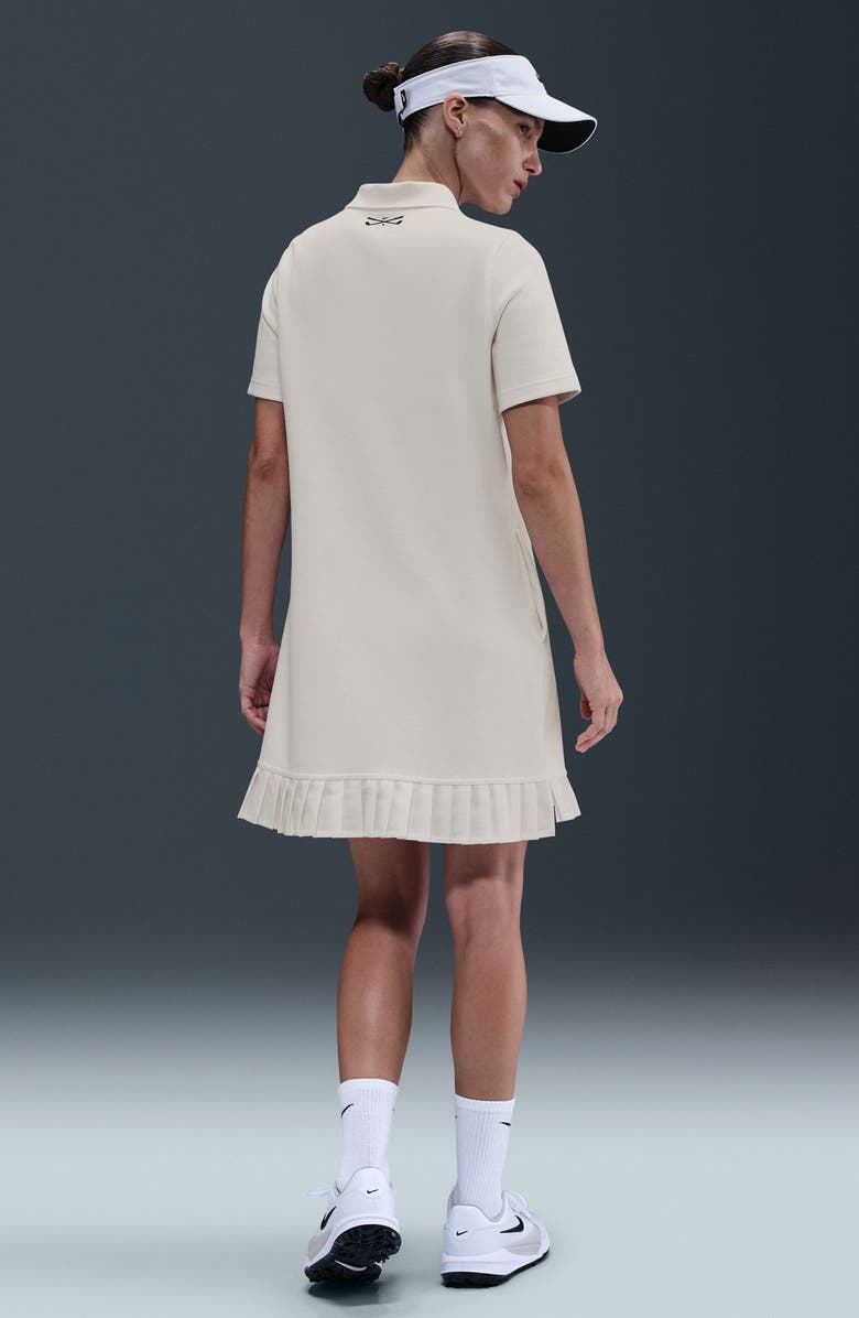 Nike Dri-FIT Polo Golf Dress, Alternate, color, Sail/ Black