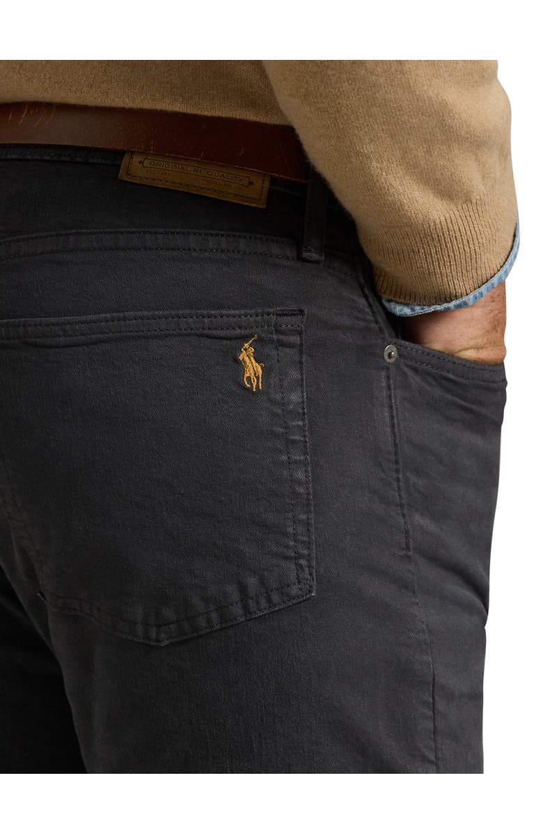 Polo Ralph Lauren Big & Tall Varick Slim-Fit Straight-Leg Stretch Jeans, Alternate, color, Hidden Mechanic Grey