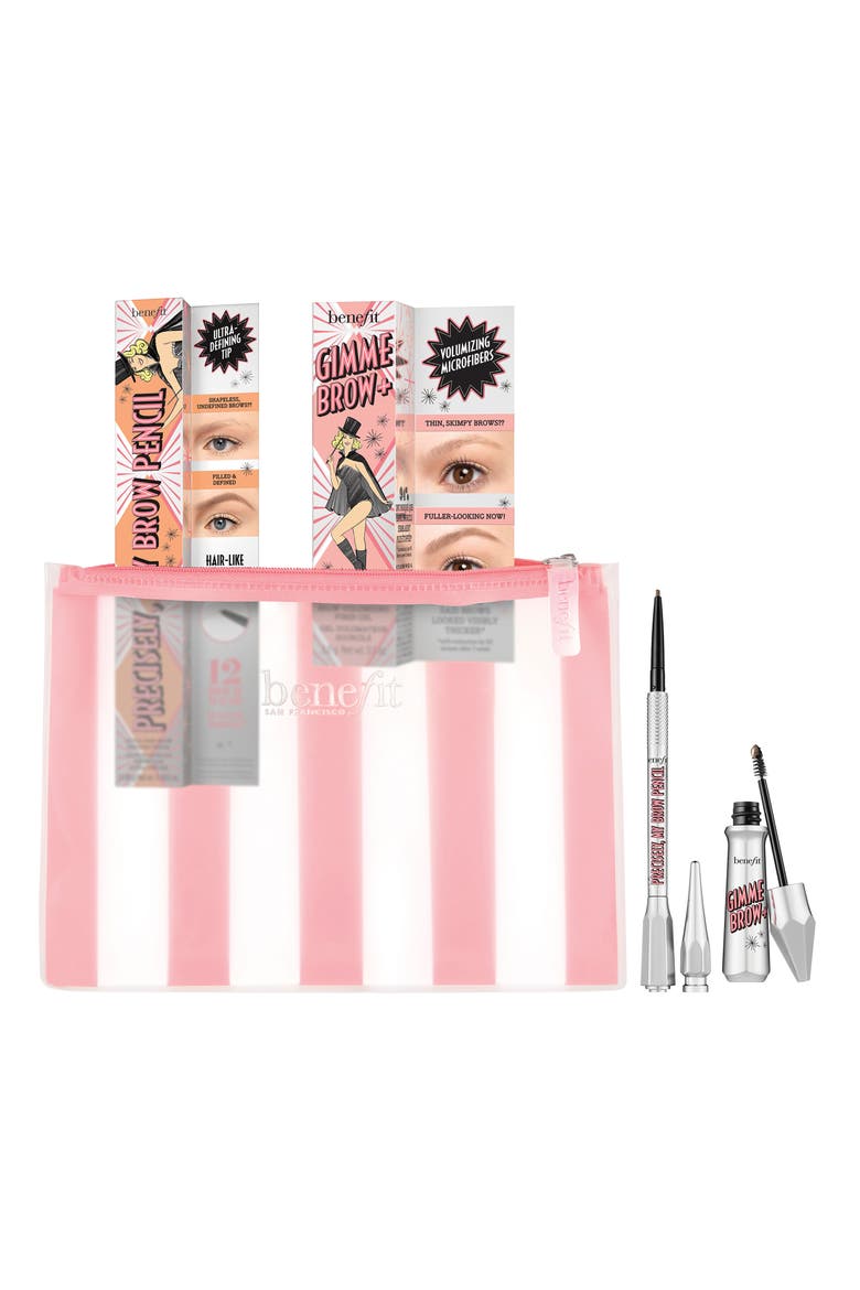 Benefit Gimme Precise Brows Full Size Set (Nordstrom Exclusive), Alternate, color, SHADE 3- WARM LIGHT BROWN