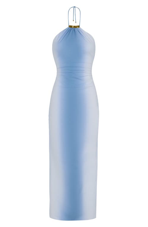 Vix Paula Hermanny Blue Moon Dayton Body-con Cover-up Dress In Blue