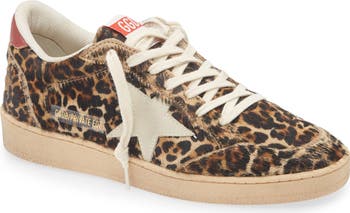 【関税&送料込】Golden Deluxe Brand Printed Calf Hair Golden Goose Ball Star Genuine Calf Hair Sneaker (Women