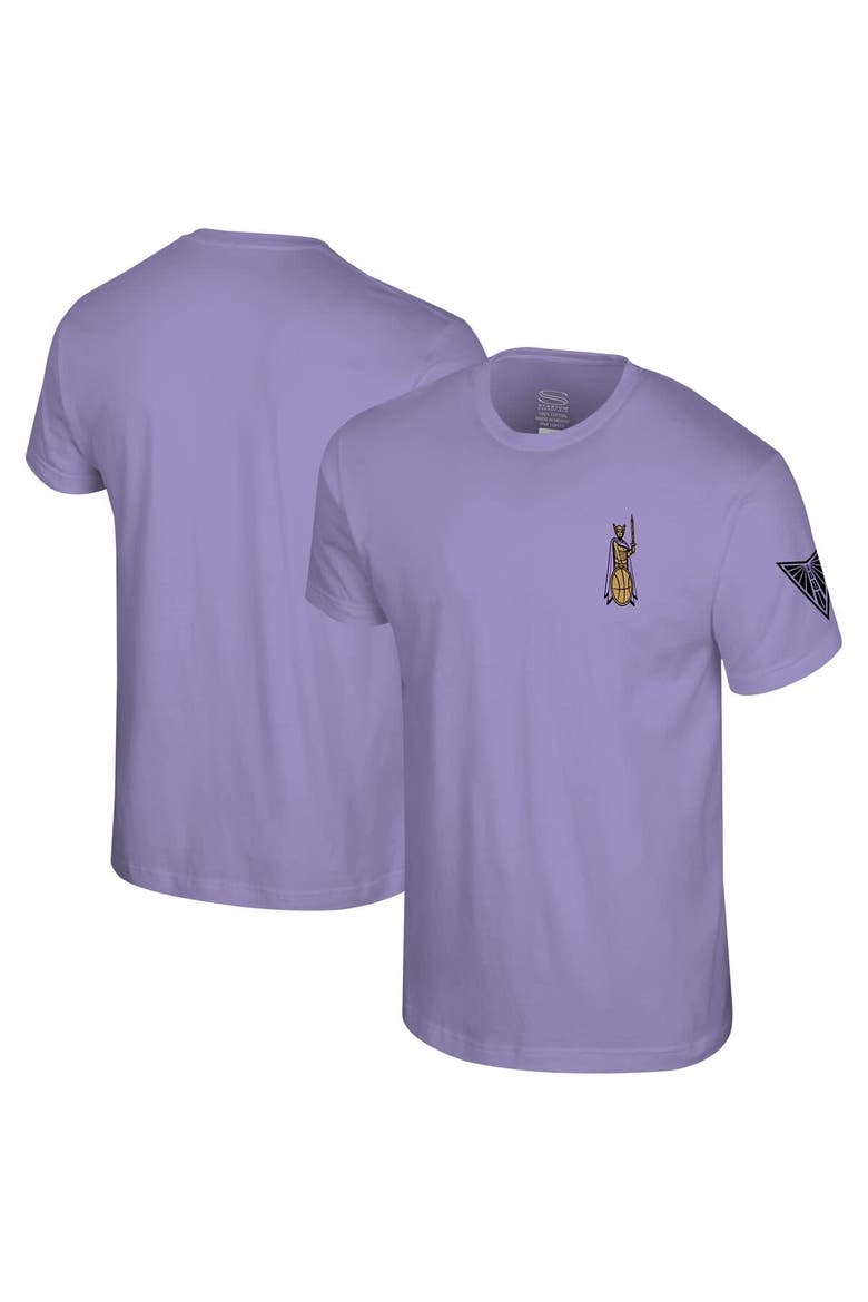 Unisex Stadium Essentials Violet Golden State Valkyries Origins Protect The Court T-Shirt, Main, color, Violet