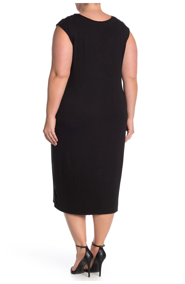 PHILOSOPHY BY RPUBLIC CLOTHING V-Neck Midi Knit Tank Dress, Alternate, color, 