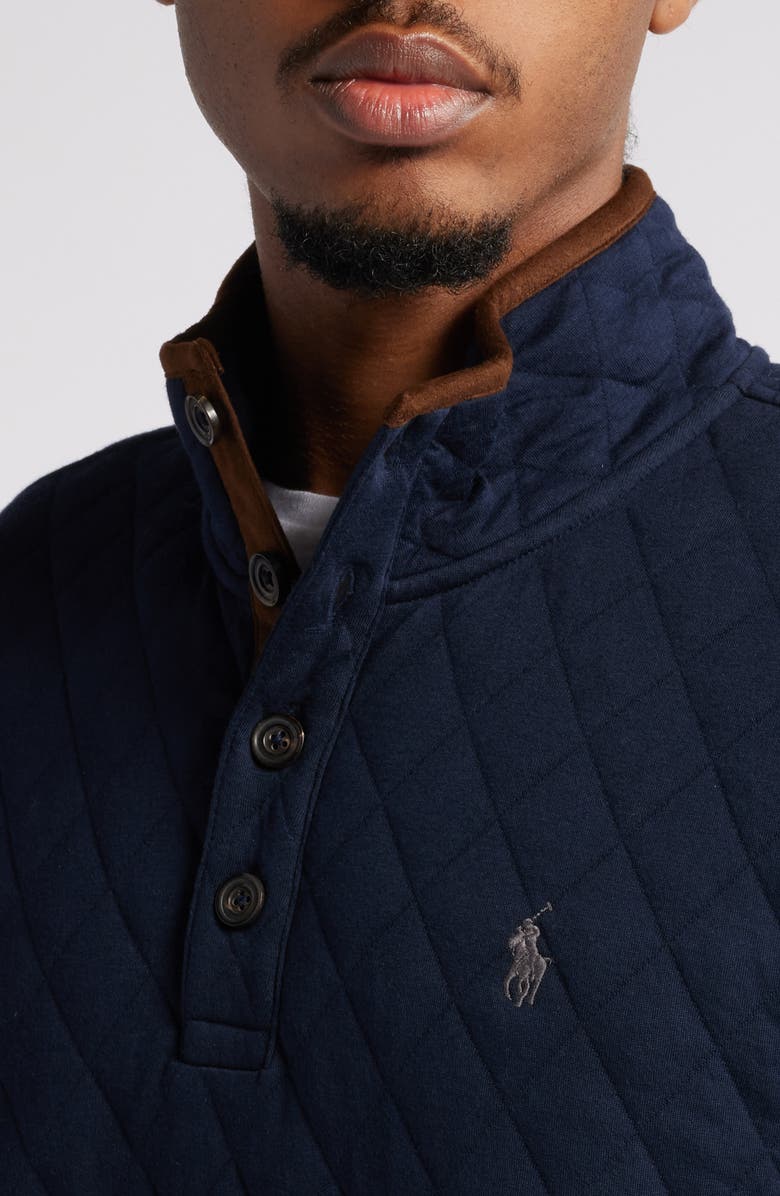 Polo Ralph Lauren Diamond Quilted Pullover, Alternate, color,
