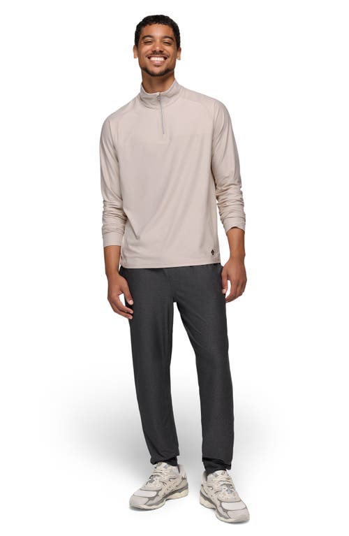 Prana Altitude Tracker Performance Quarter Zip In White