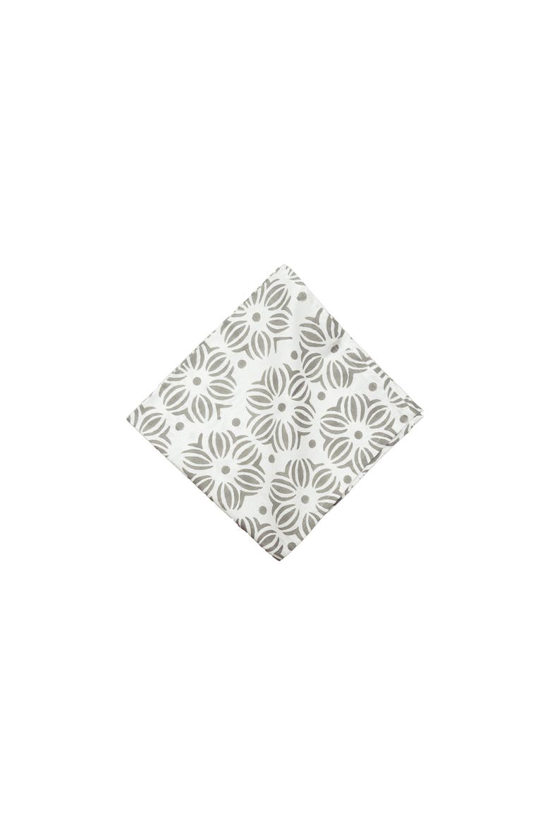 Midge Boulder Napkin Set of 4, Main, color, Gray