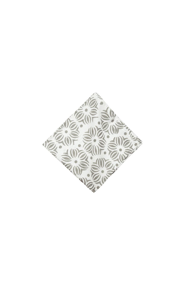 carol & frank Midge Boulder Napkin Set of 4, Main, color, Gray