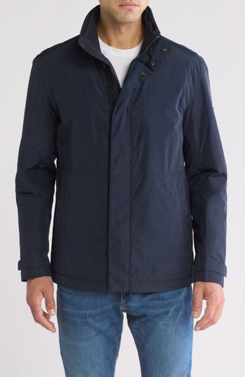Hugo Boss Boss Cundel Windbreaker Jacket In Dark Blue