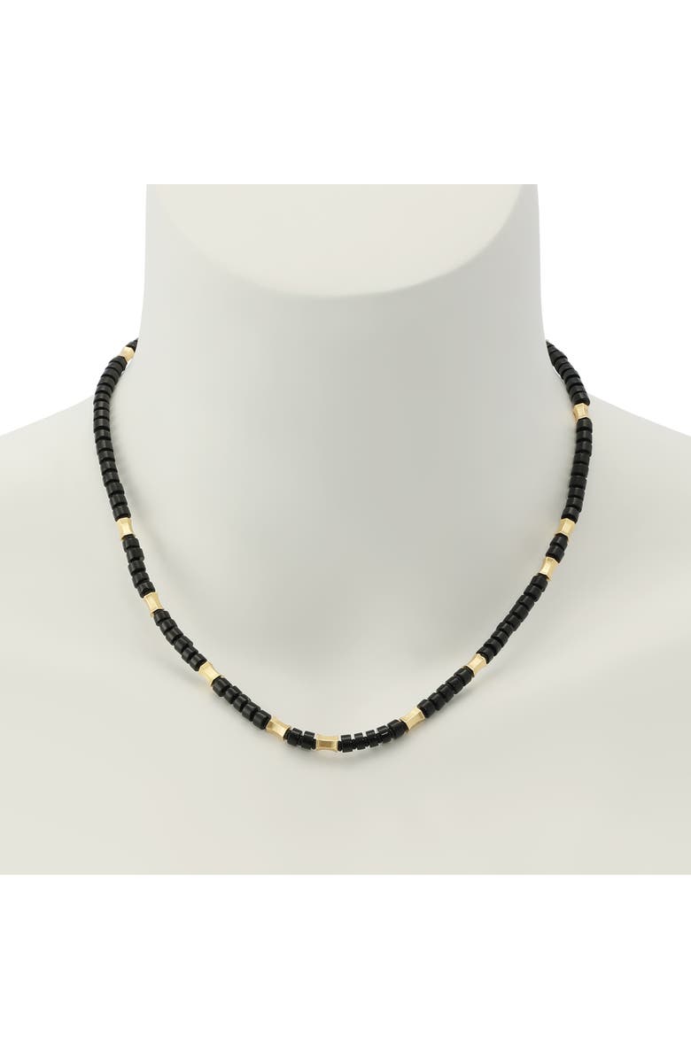 AllSaints Beaded Collar Necklace, Alternate, color, 