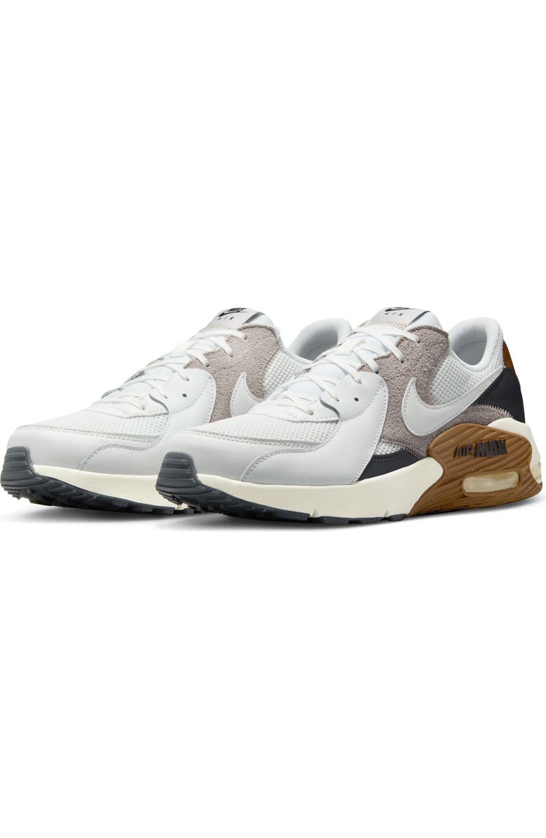 Nike Air Max Excee Sneaker, Main, color, 102 Summit White/Summit White-Lt British Tan