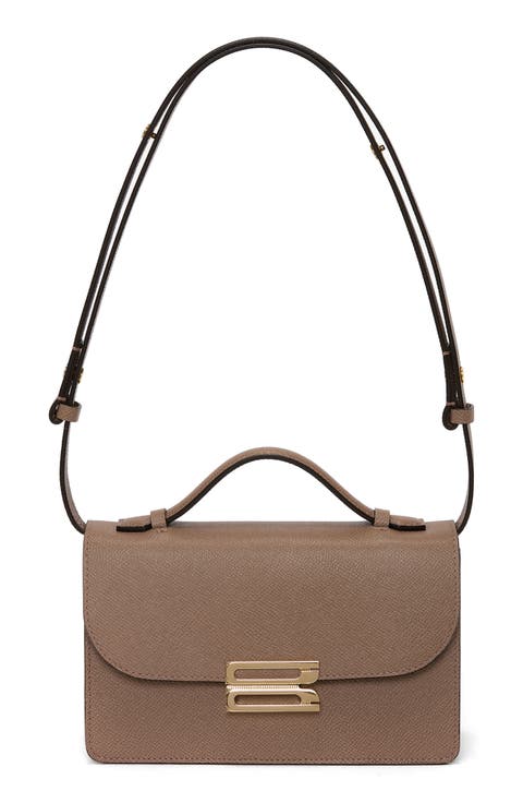 The Mini Dorian Grained Leather Shoulder Bag