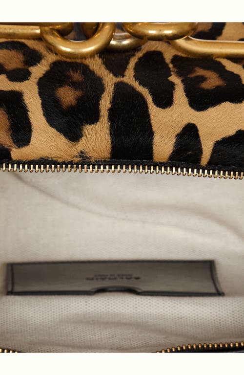 Balmain Medium Sync Genuine Calf Hair Shoulder Bag In Multi