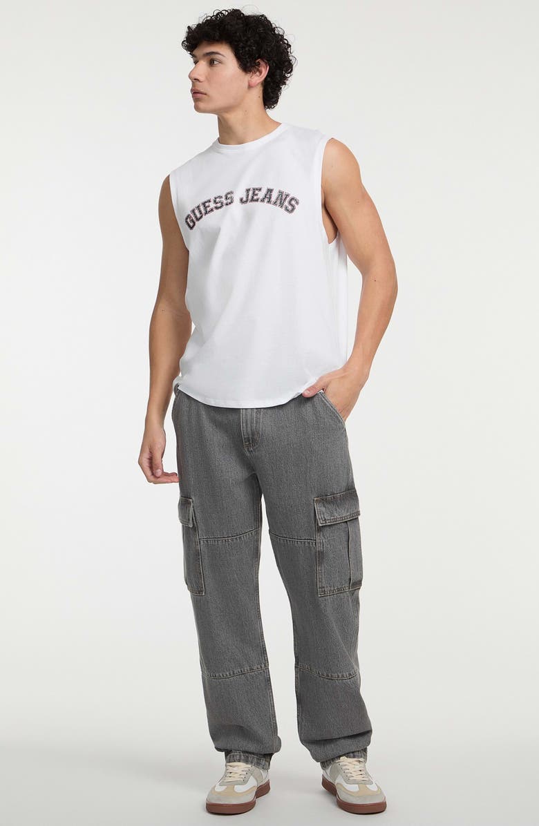 GUESS JEANS G17 Cargo Jeans, Alternate, color, Grey