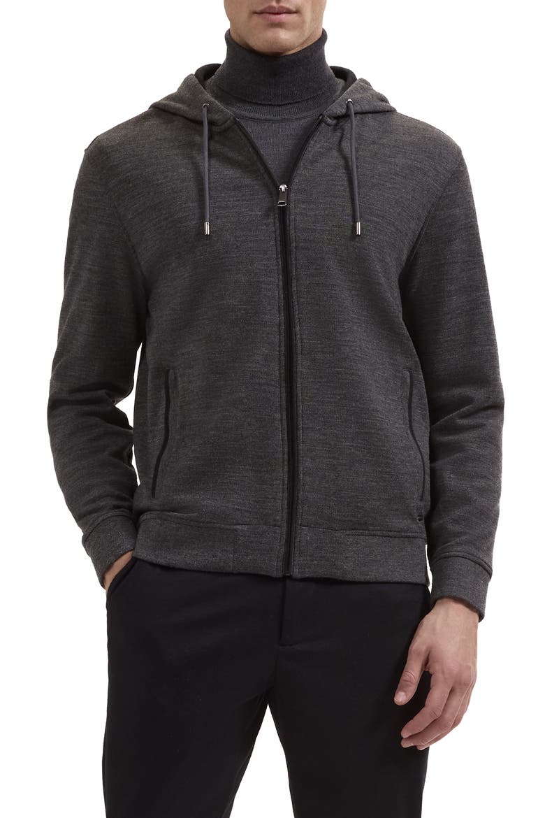 Full Zip Hoodie, Main, color, ANTHRACITE