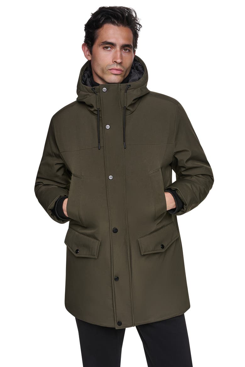 Urban Water Resistant Parka, Alternate, color, OLIVE