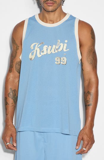 KSUBI KSUBI CLUBHOUSE PICKUP MESH TANK