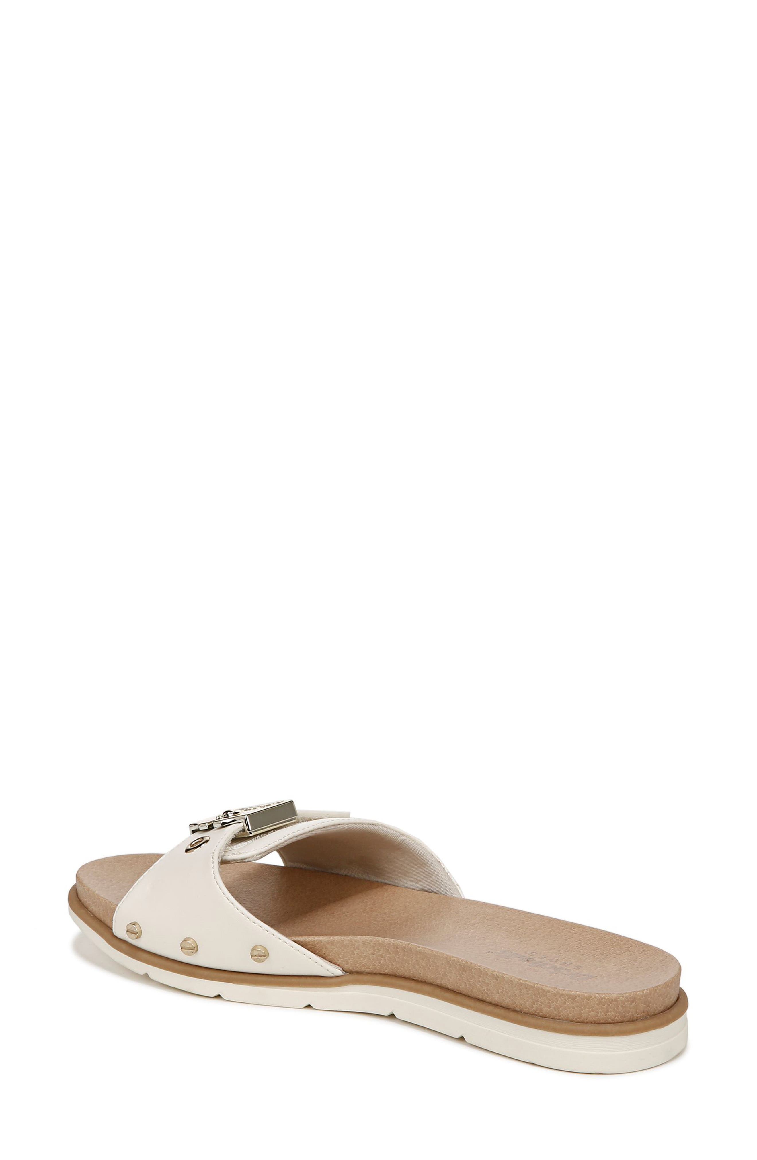 Dr. Scholl's Nice Iconic Slide Sandal, Alternate, color, Off White