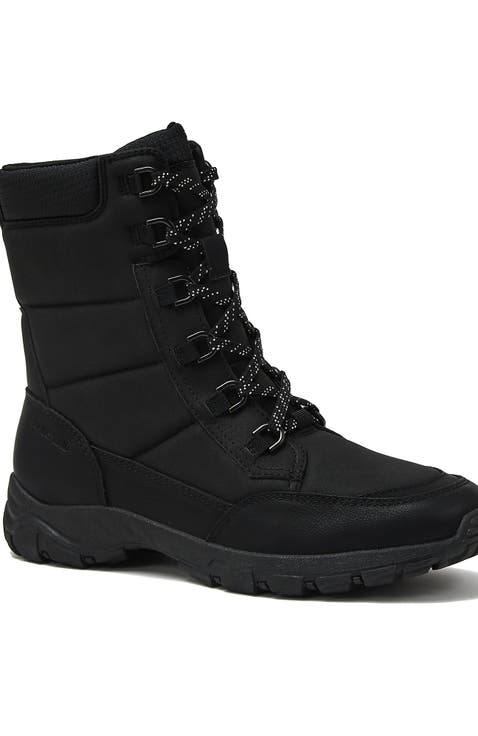 Expedition Trail Waterproof Lace Up Snow Boots